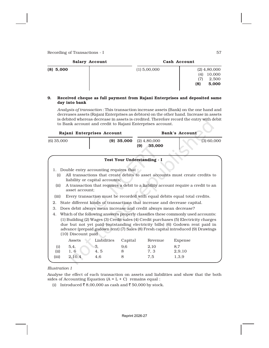 Page 12 of Recording of Transactions I