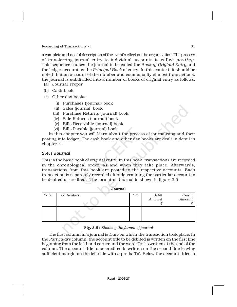 Page 16 of Recording of Transactions I
