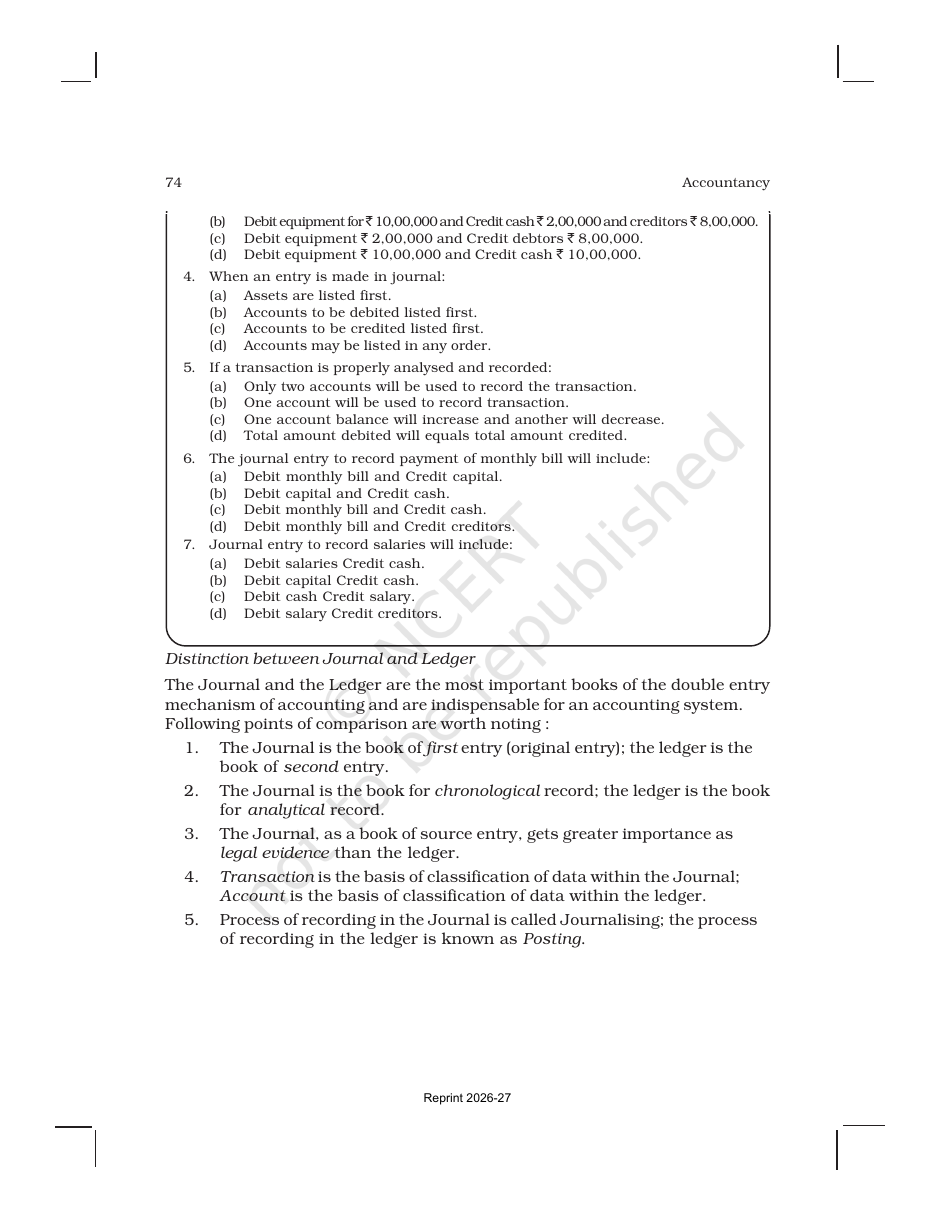 Page 29 of Recording of Transactions I