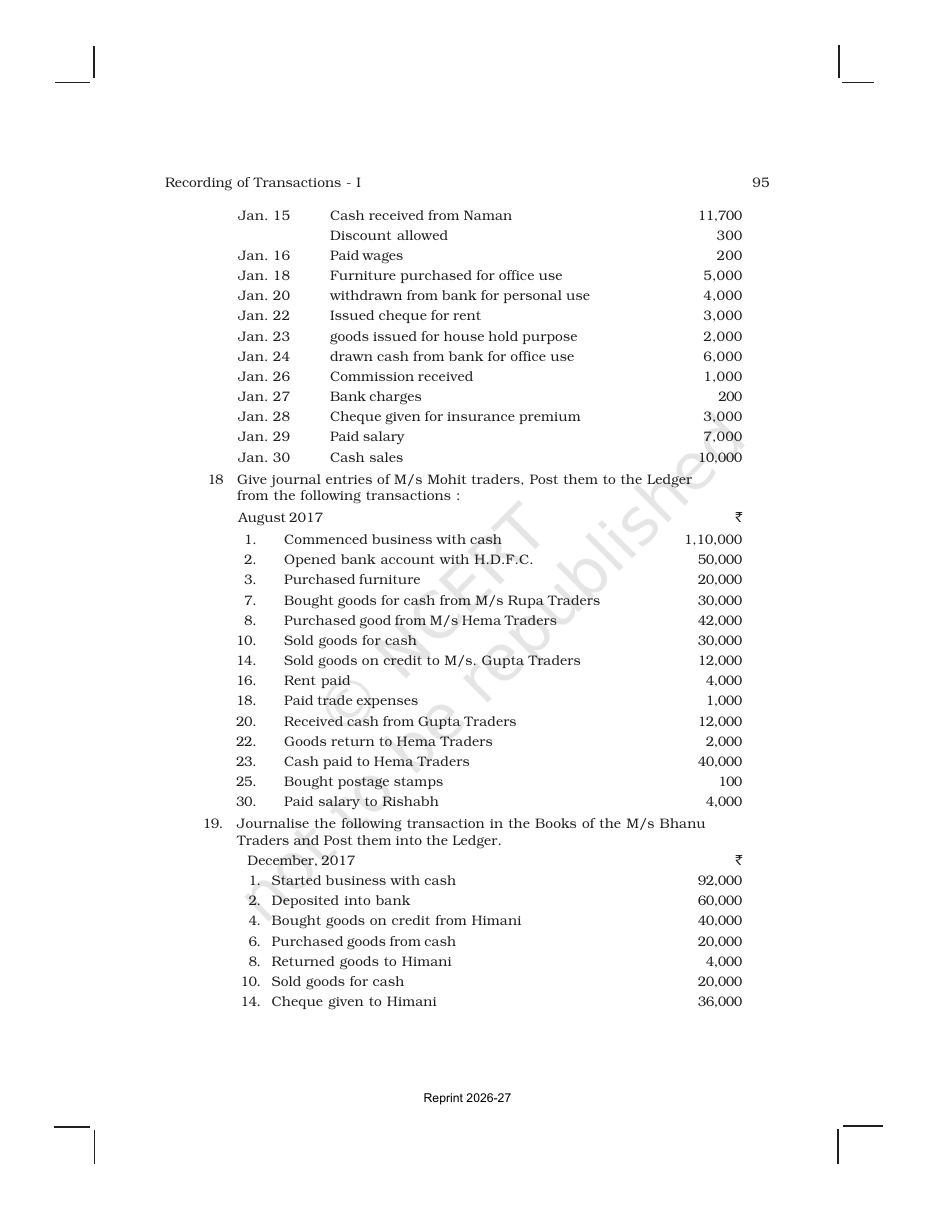 Page 50 of Recording of Transactions I