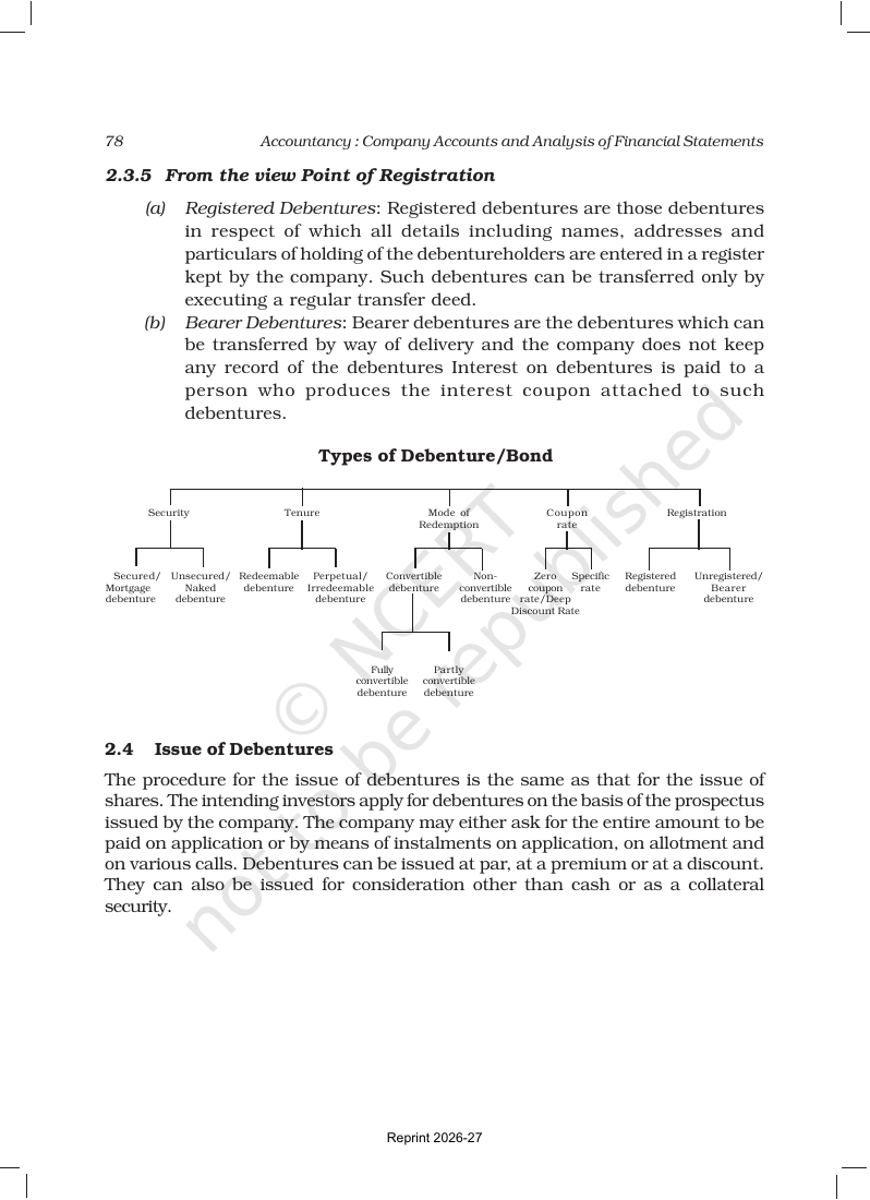 Page 4 of Issue and Redemption of Debentures
