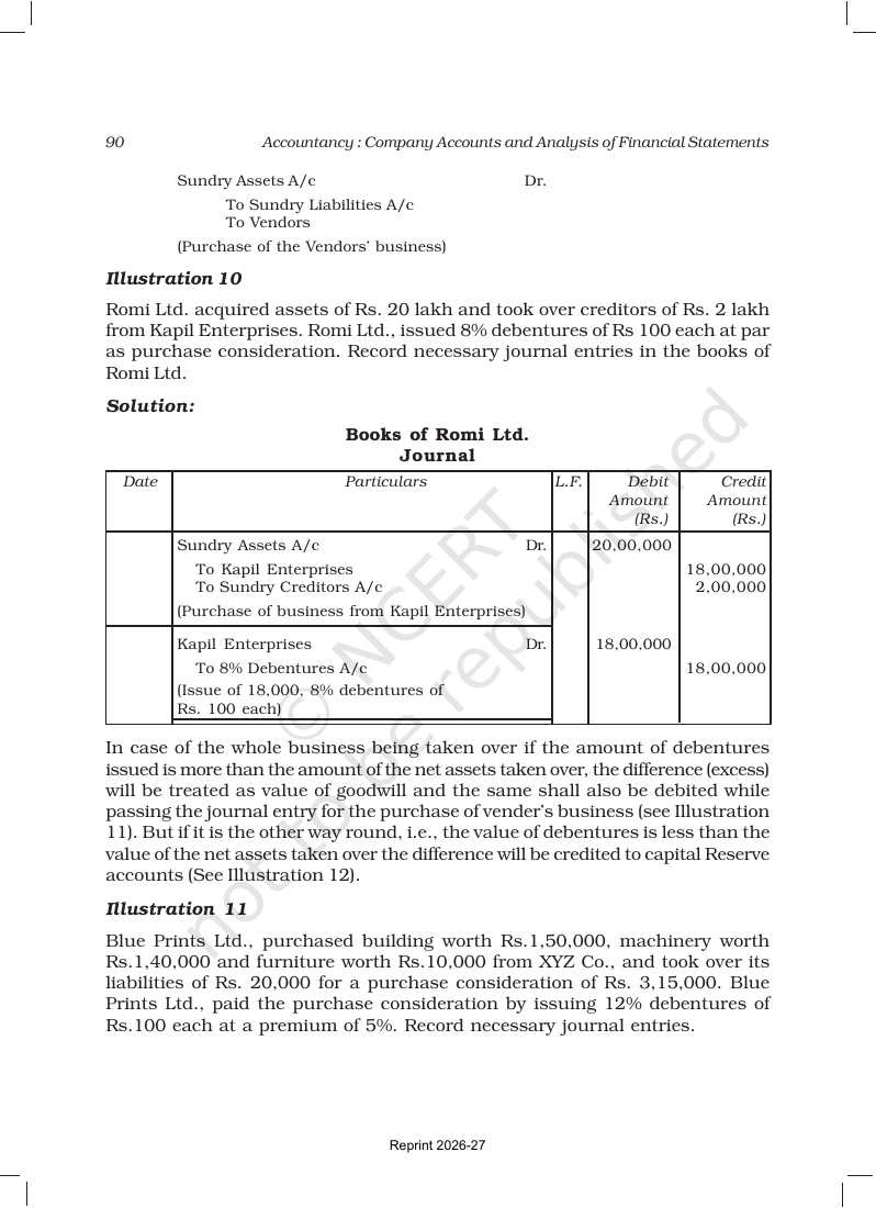 Page 16 of Issue and Redemption of Debentures