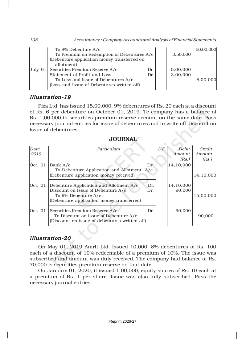 Page 34 of Issue and Redemption of Debentures