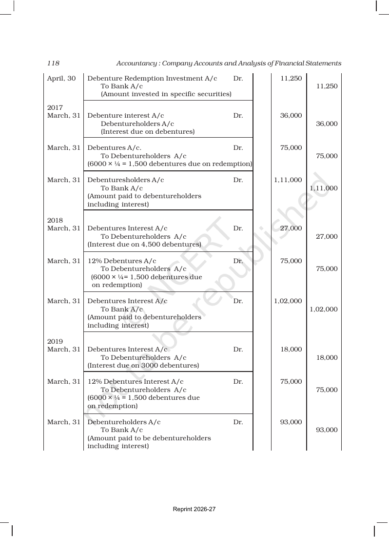 Page 44 of Issue and Redemption of Debentures