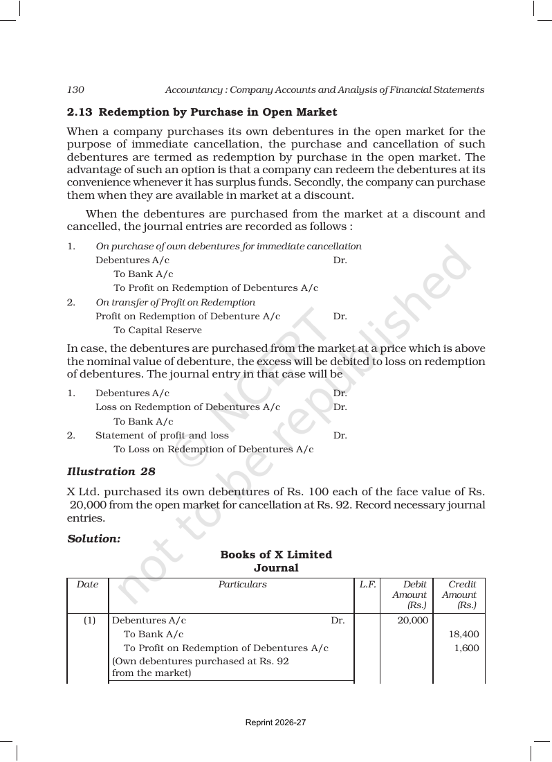 Page 56 of Issue and Redemption of Debentures