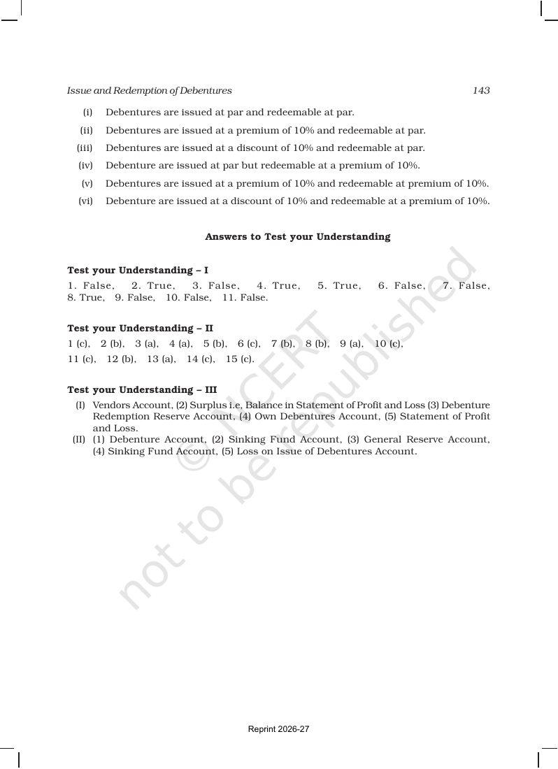 Page 69 of Issue and Redemption of Debentures