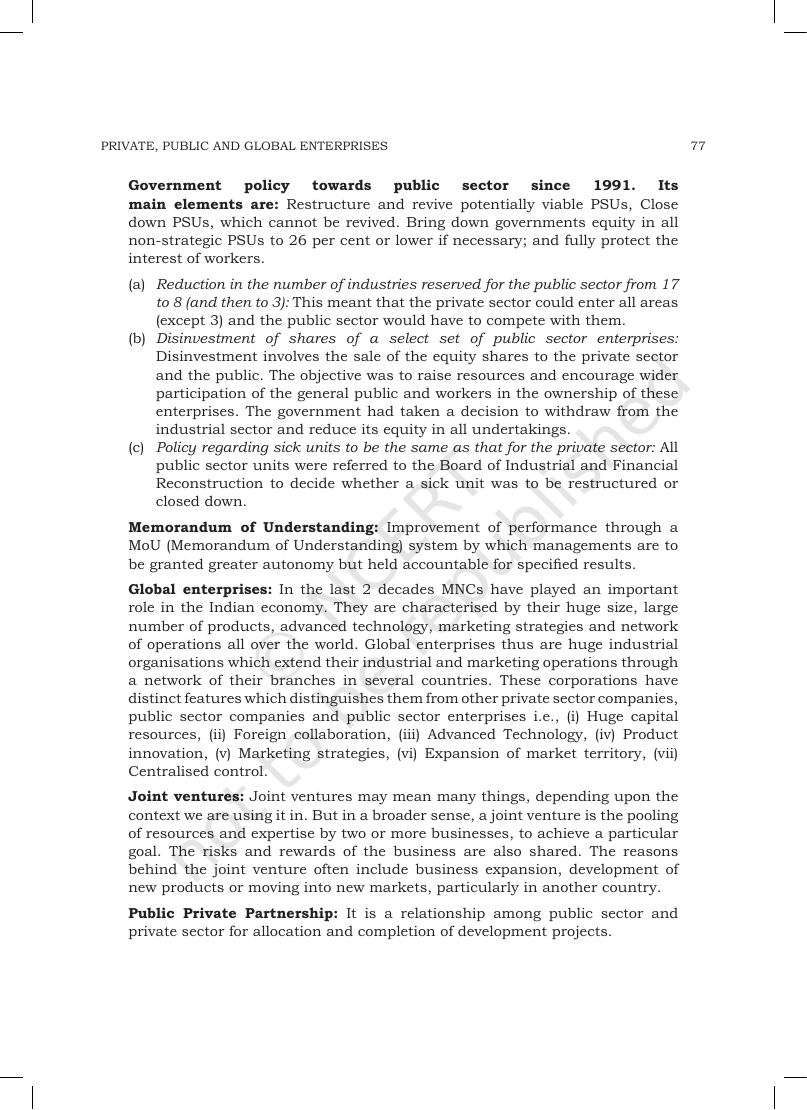 Page 21 of Private, Public and Global Enterprises
