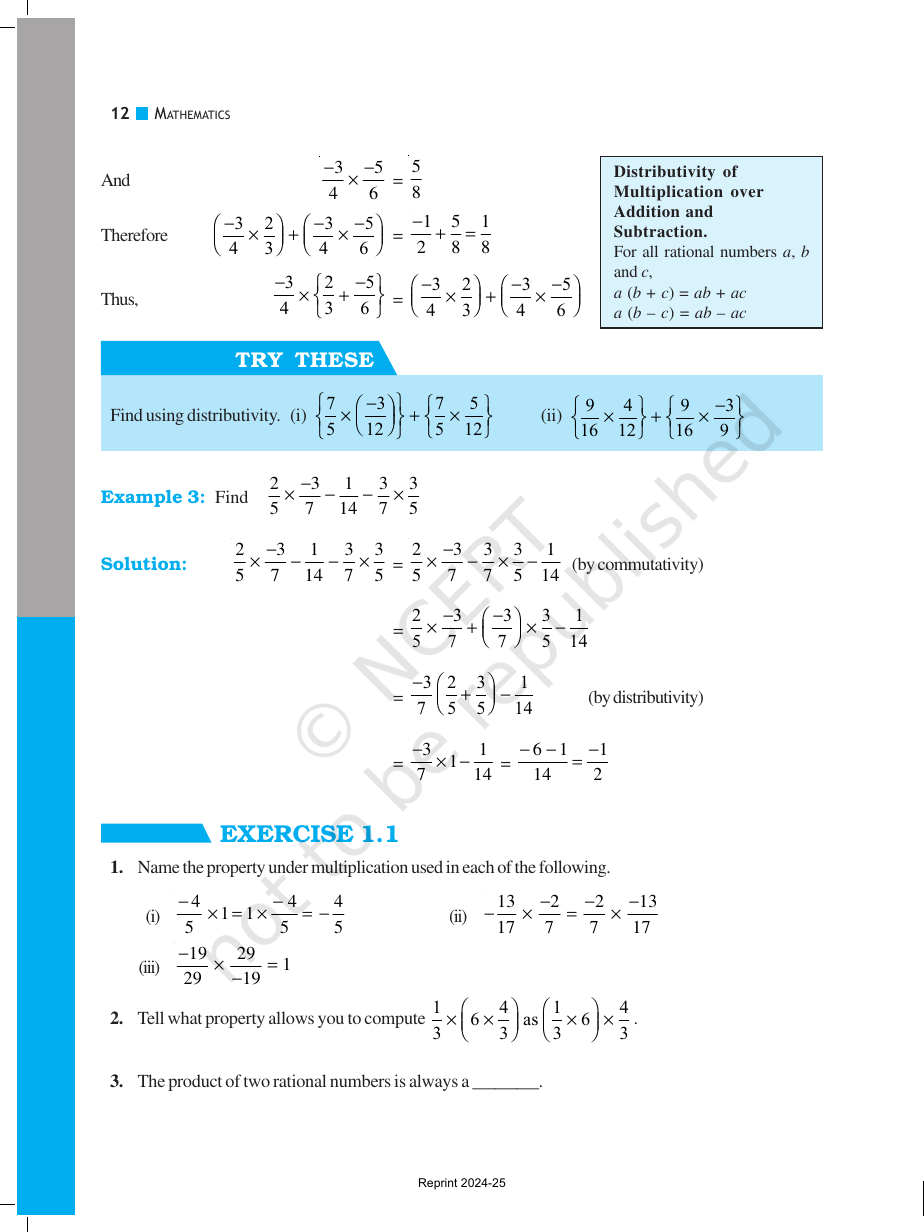 Page 12 of Rational Numbers
