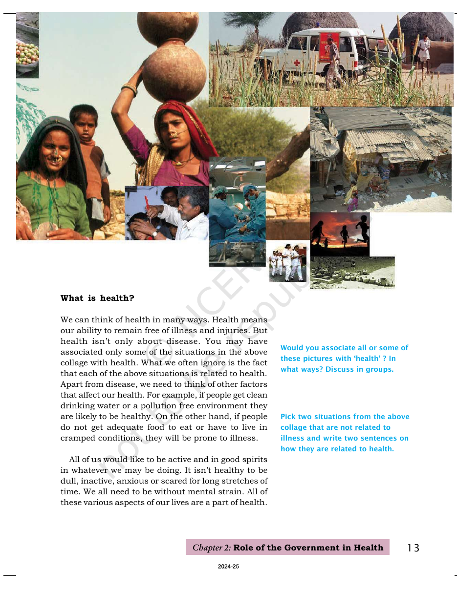 Page 4 of Role of the Government in Health