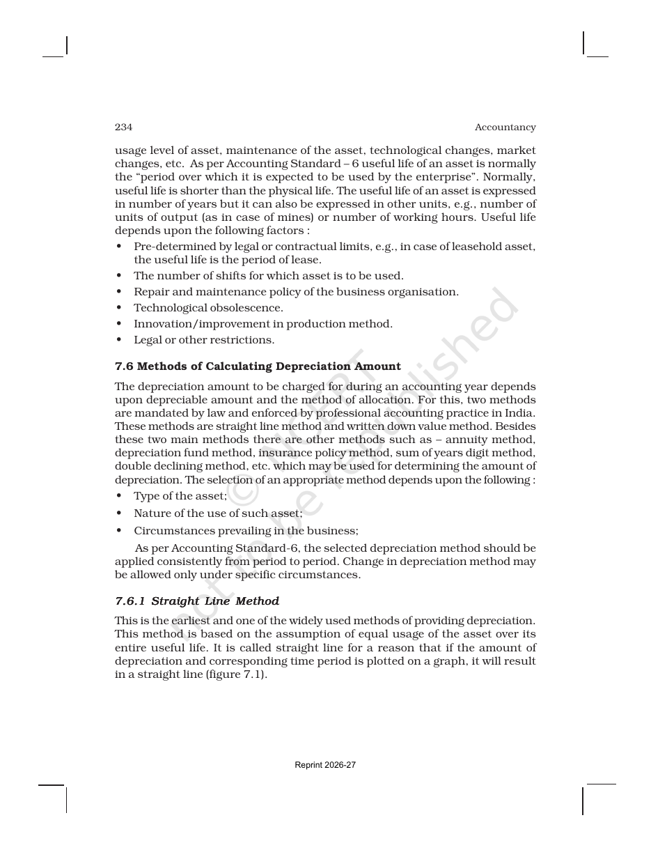 Page 9 of Depreciation, Provisions and Reserves