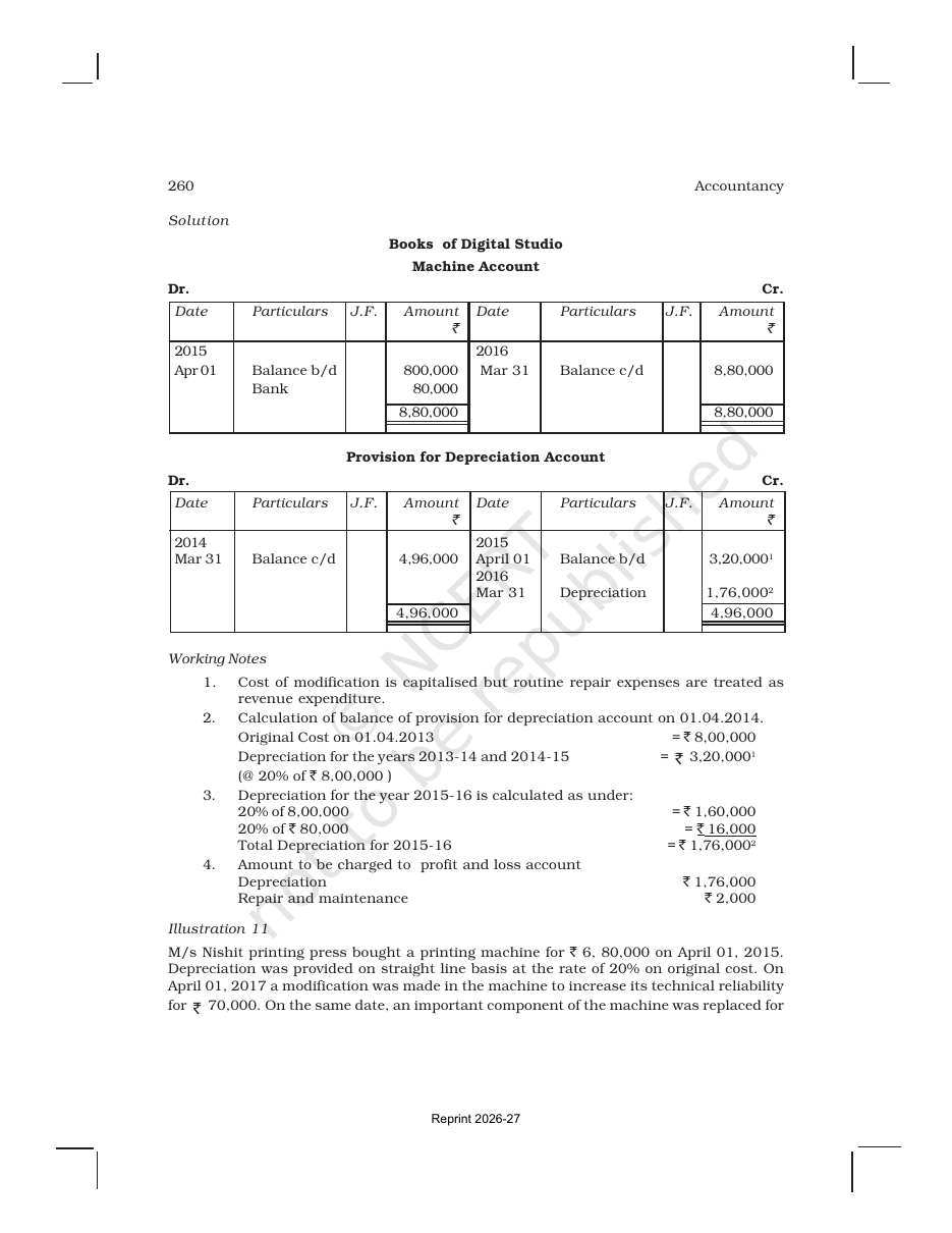 Page 35 of Depreciation, Provisions and Reserves