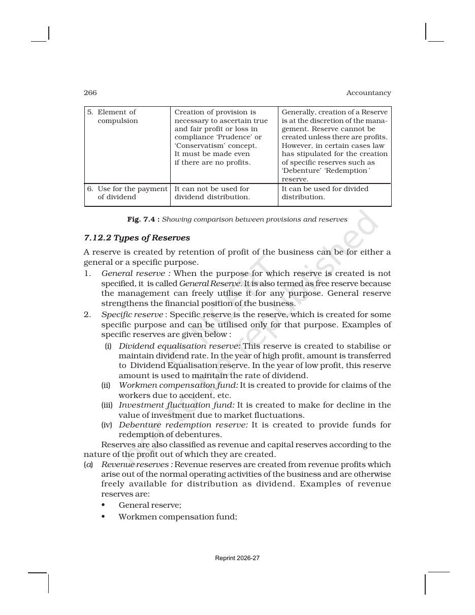 Page 41 of Depreciation, Provisions and Reserves