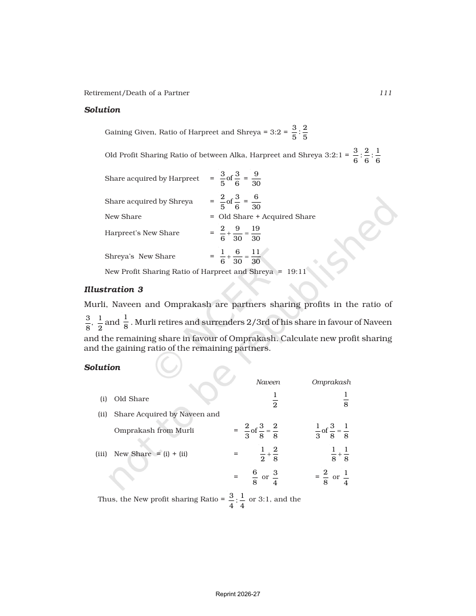 Page 5 of Reconstitution of a Partnership Firm — Admission of a Partner