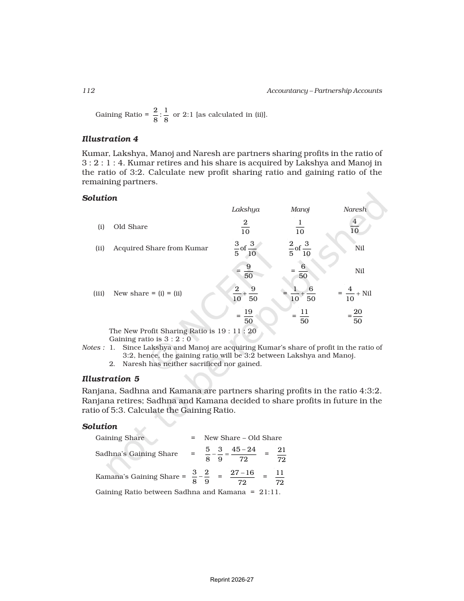 Page 6 of Reconstitution of a Partnership Firm — Admission of a Partner