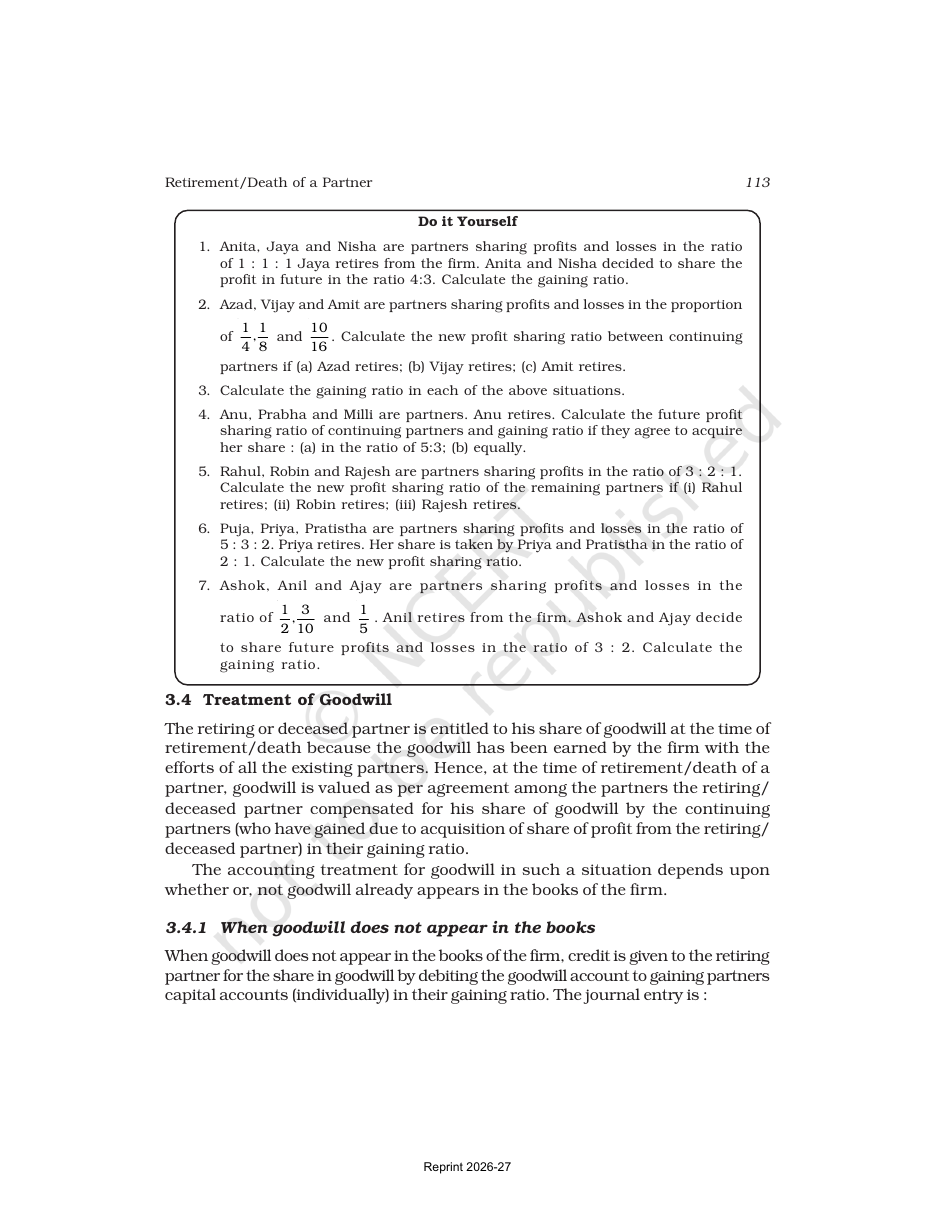 Page 7 of Reconstitution of a Partnership Firm — Admission of a Partner