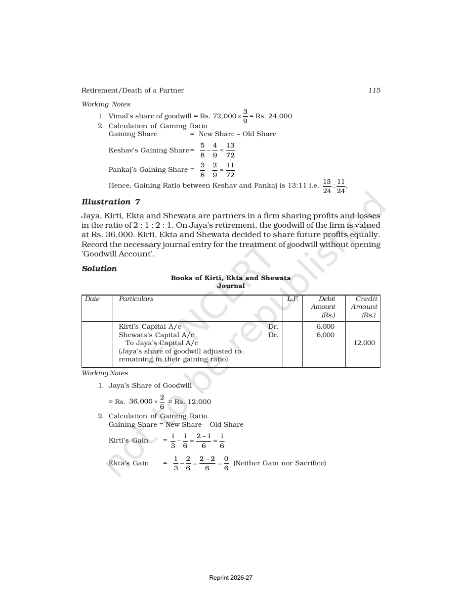 Page 9 of Reconstitution of a Partnership Firm — Admission of a Partner