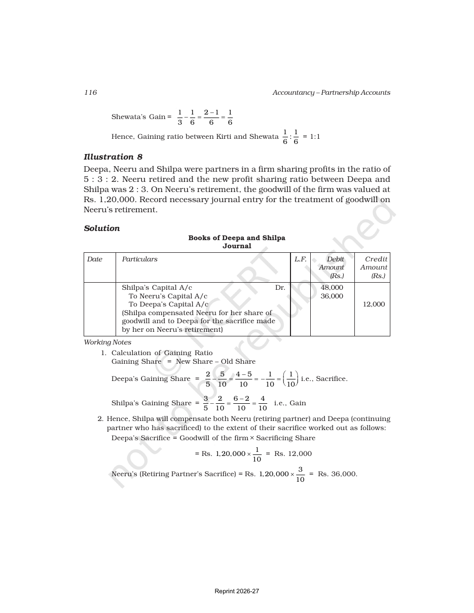 Page 10 of Reconstitution of a Partnership Firm — Admission of a Partner