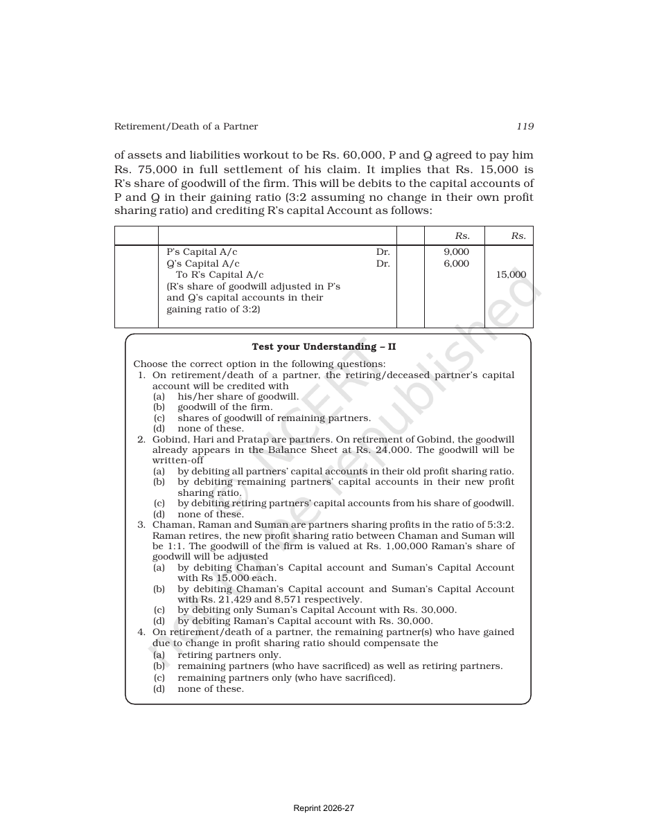 Page 13 of Reconstitution of a Partnership Firm — Admission of a Partner