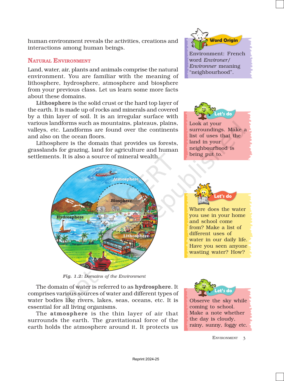 Page 3 of Environment