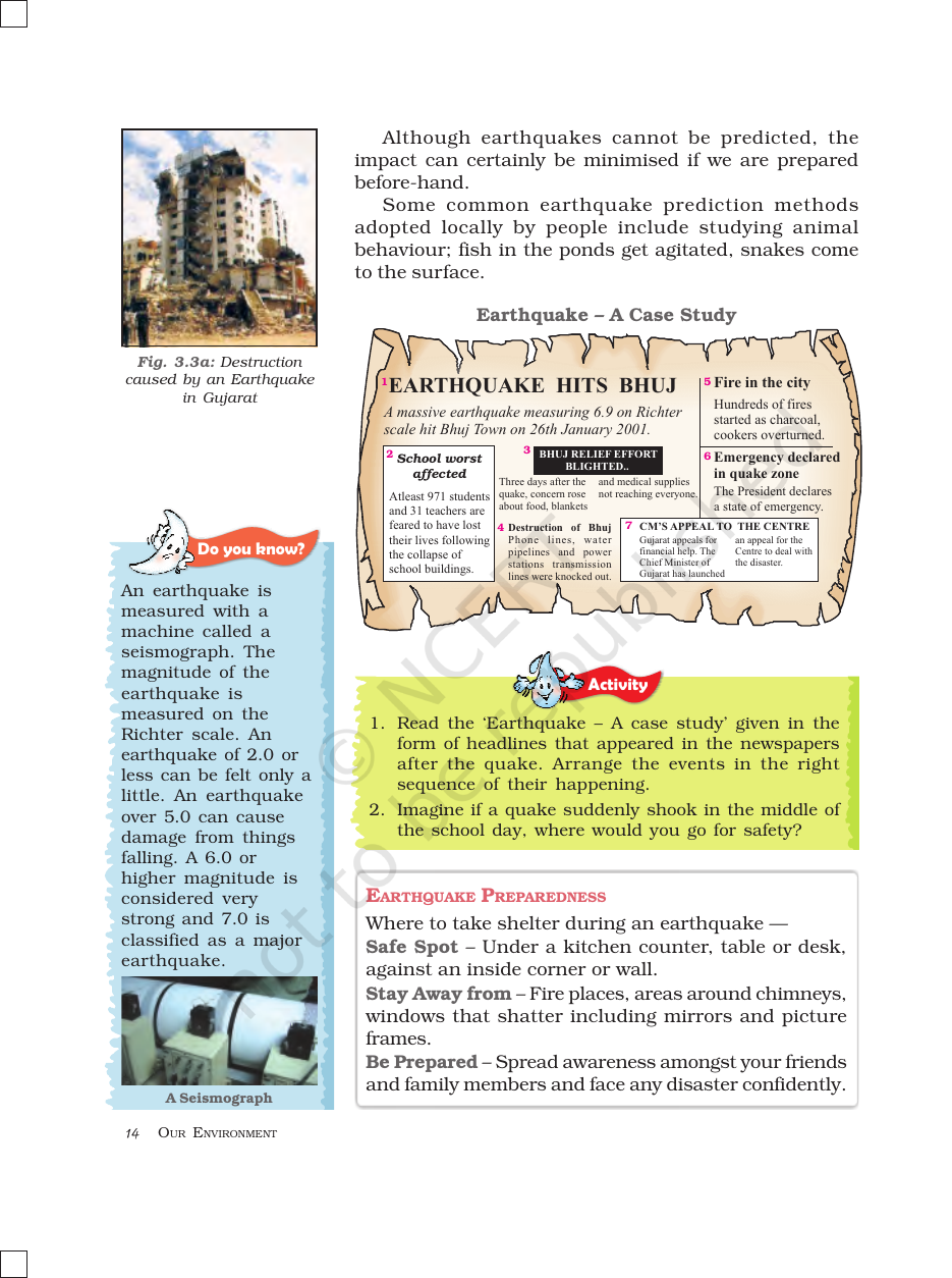 Page 3 of Our Changing Earth