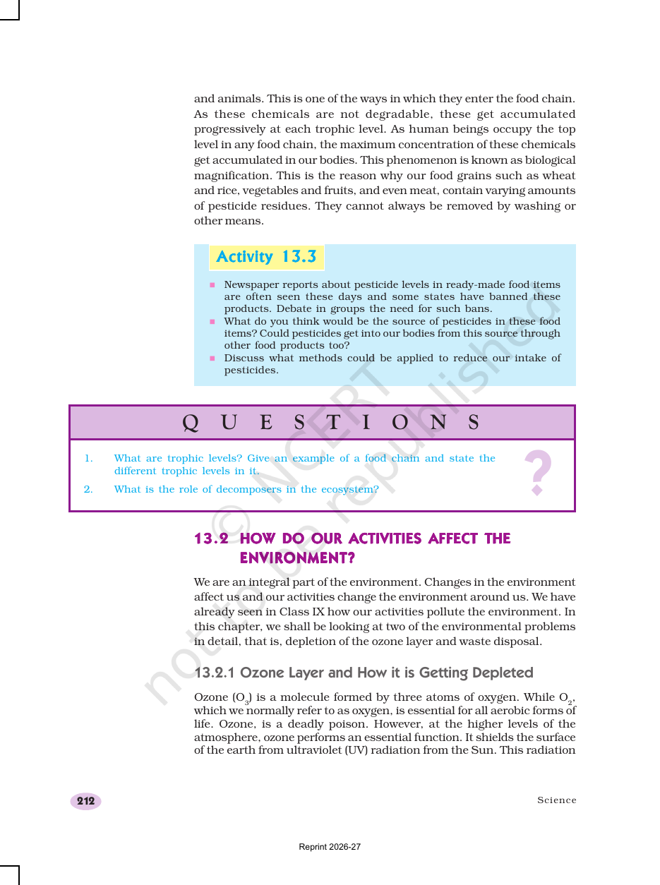Page 5 of Our Environment