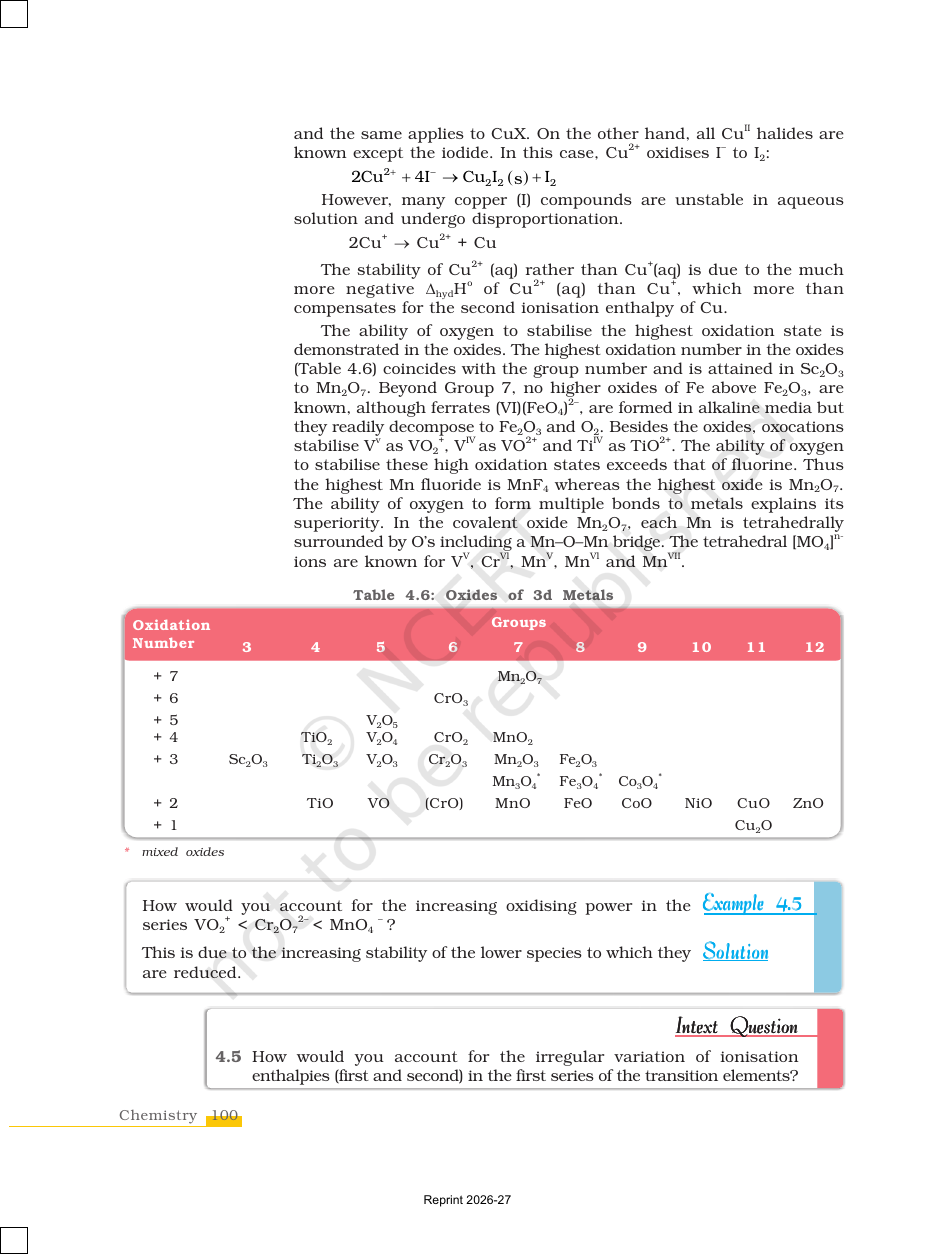 Page 12 of The d- and f-Block Elements