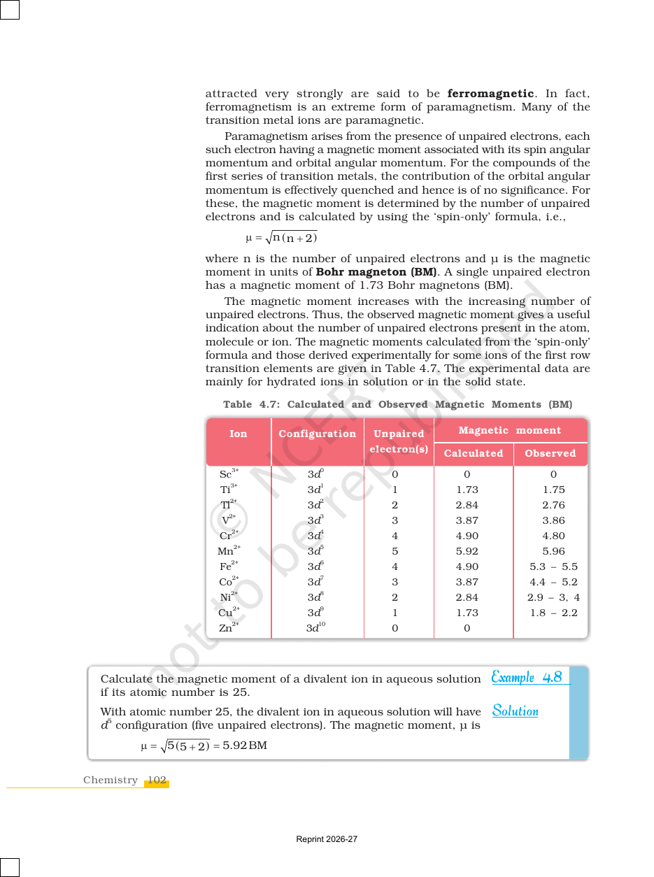 Page 14 of The d- and f-Block Elements