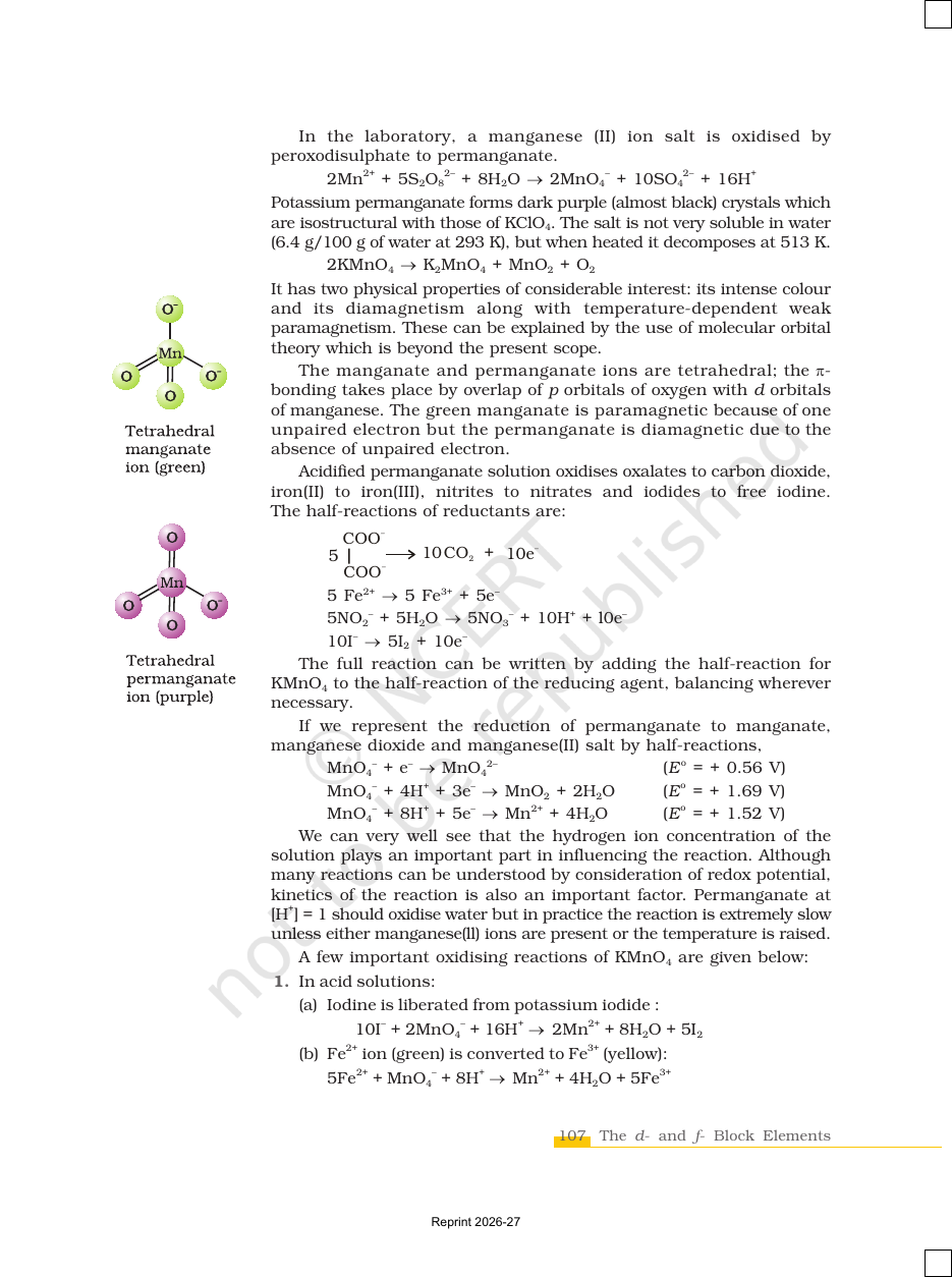 Page 19 of The d- and f-Block Elements