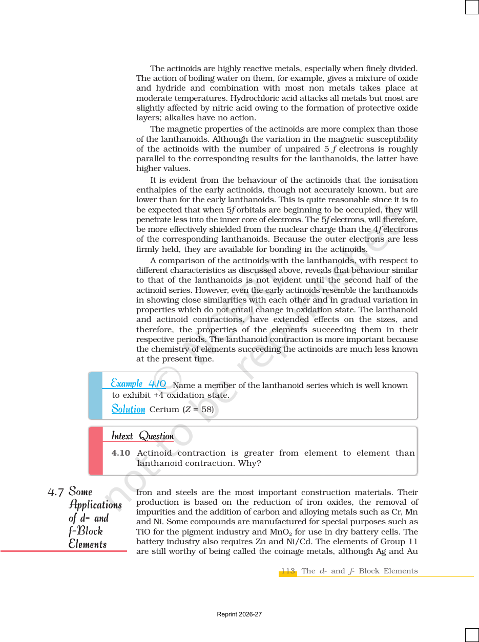 Page 25 of The d- and f-Block Elements