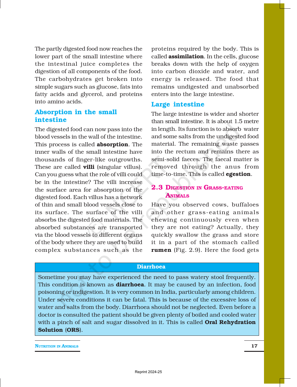 Page 7 of Nutrition in Animals