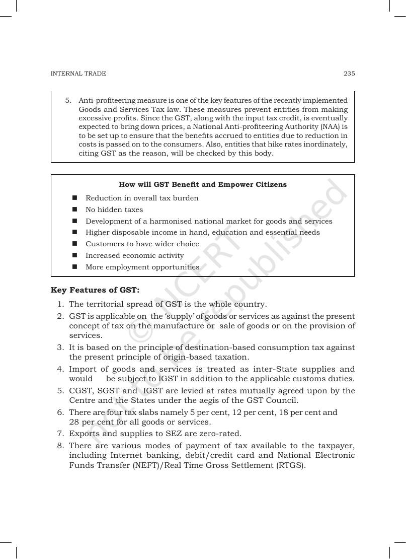 Page 22 of Internal Trade