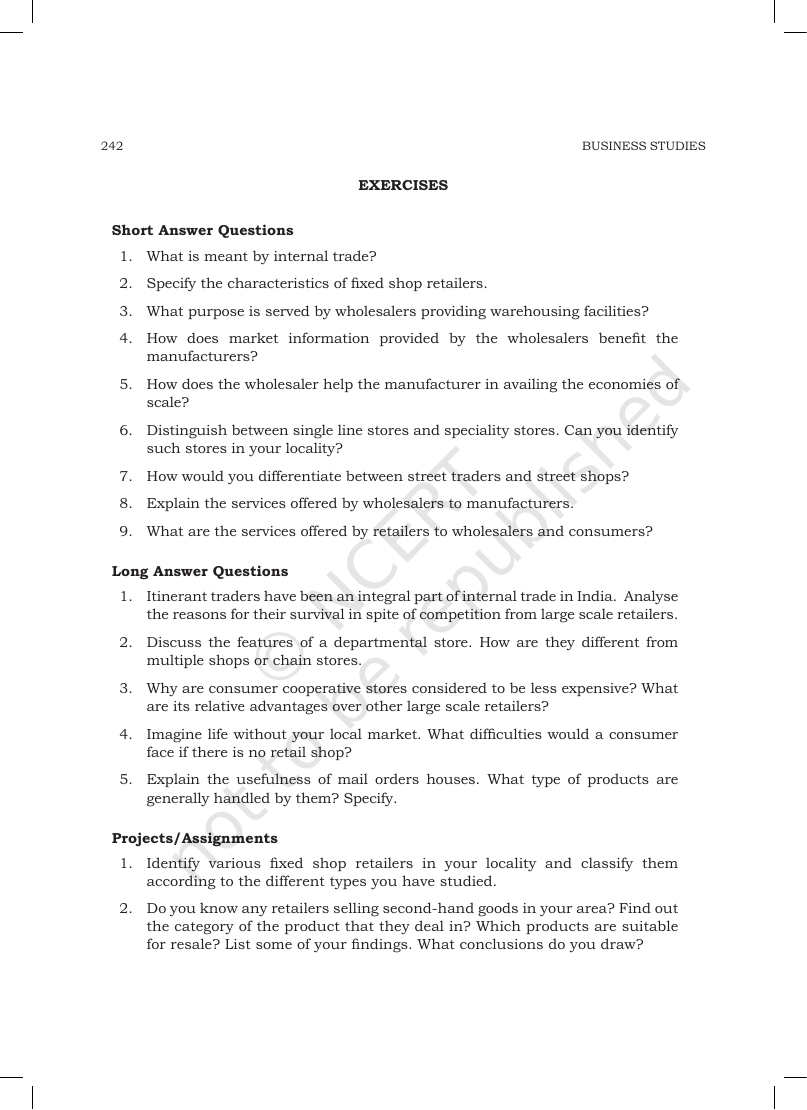 Page 29 of Internal Trade