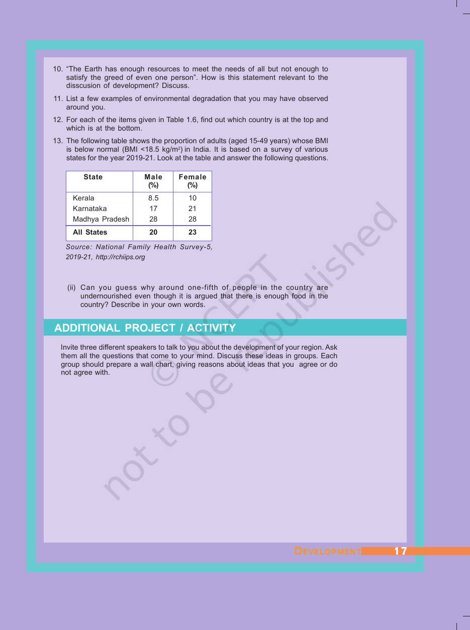 Page 16 of Resources and Development