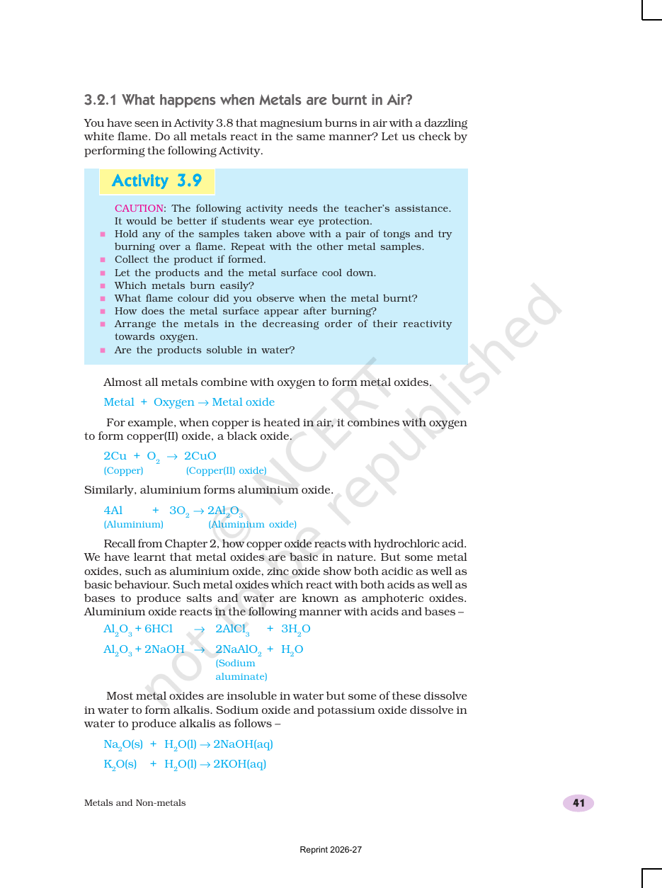 Page 5 of Metals and Non-metals