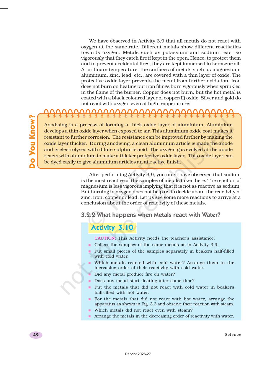 Page 6 of Metals and Non-metals
