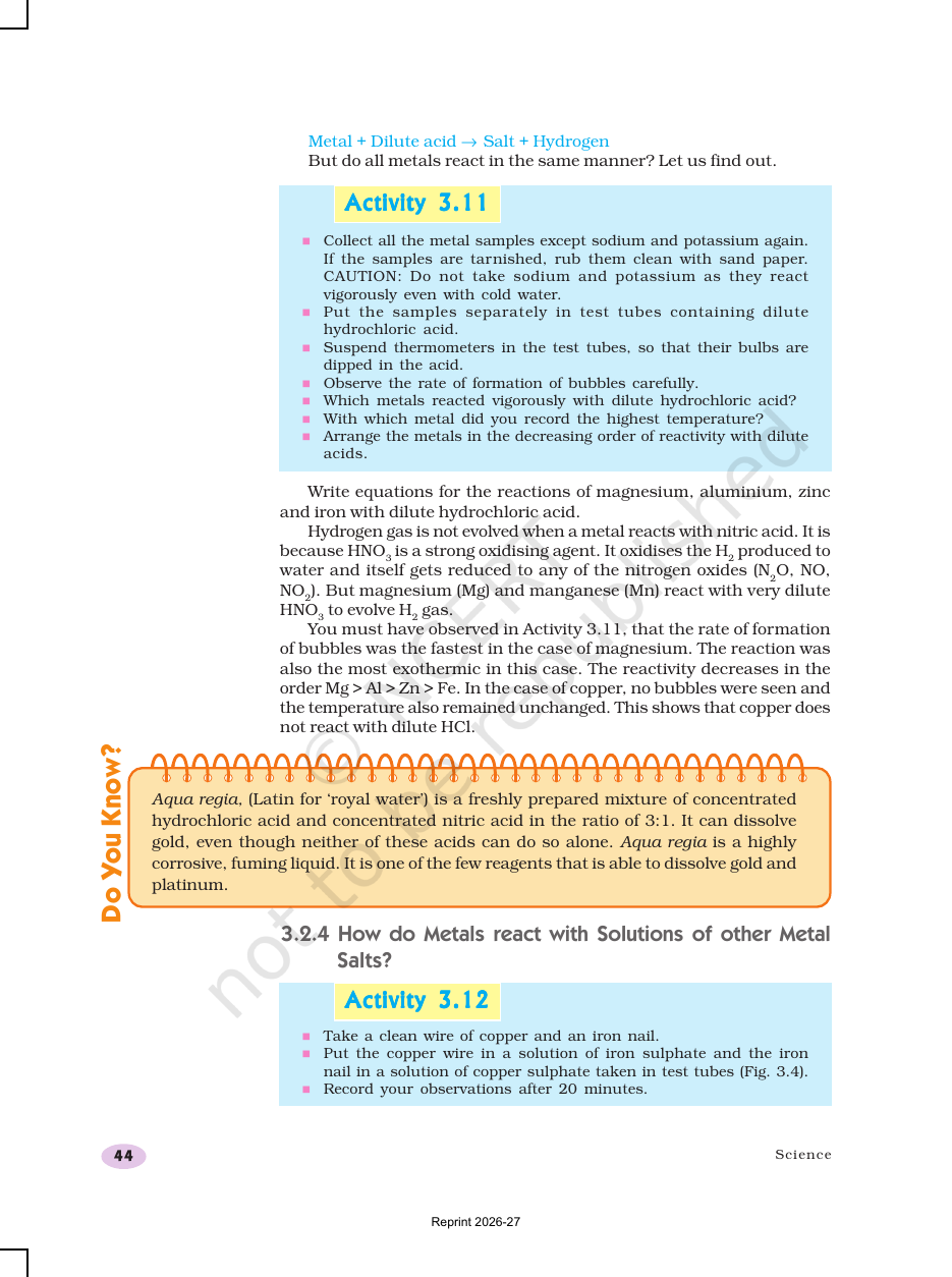 Page 8 of Metals and Non-metals