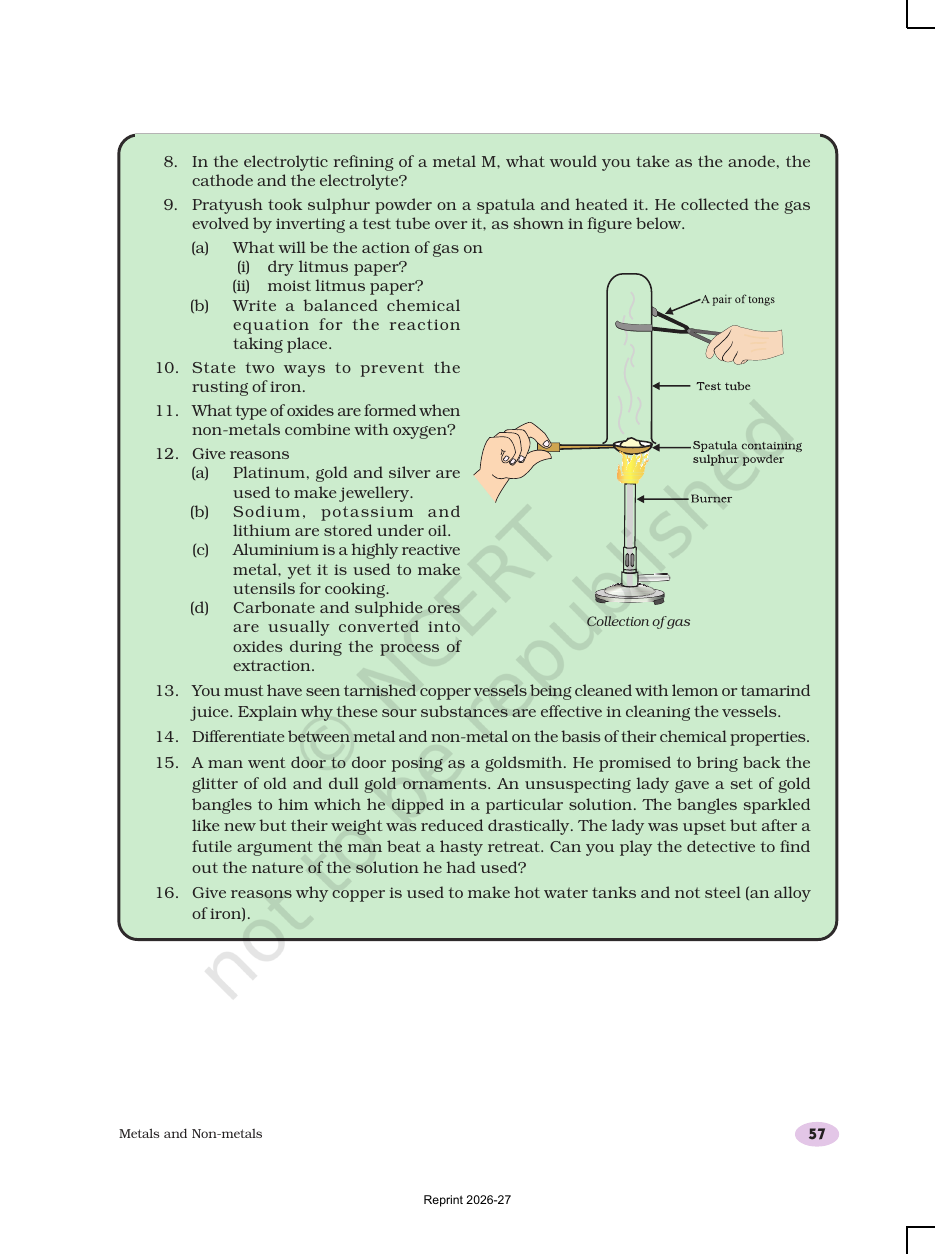 Page 21 of Metals and Non-metals
