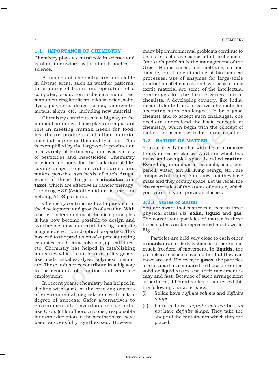 Page 4 of Some Basic Concepts of Chemistry