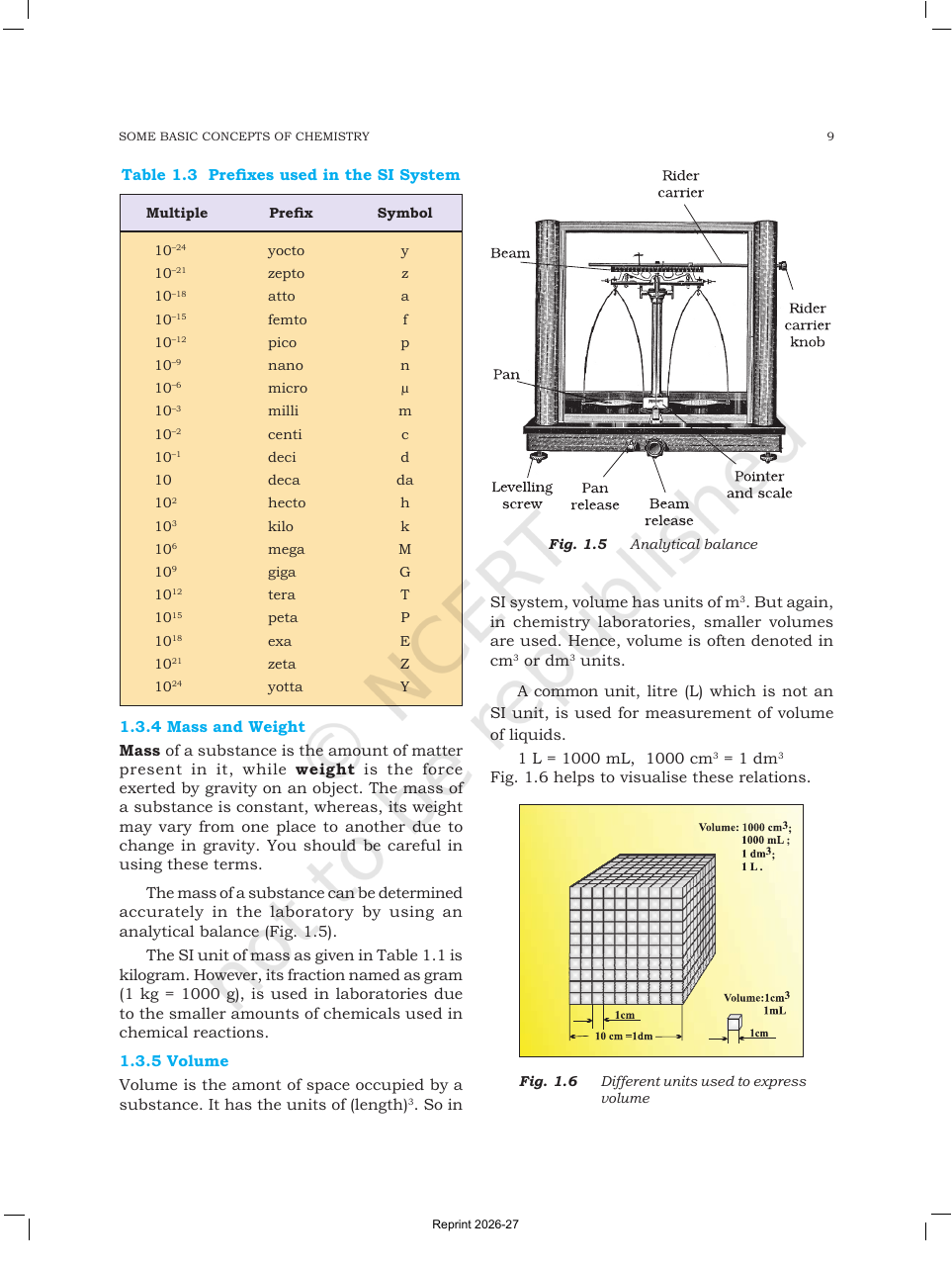 Page 9 of Some Basic Concepts of Chemistry