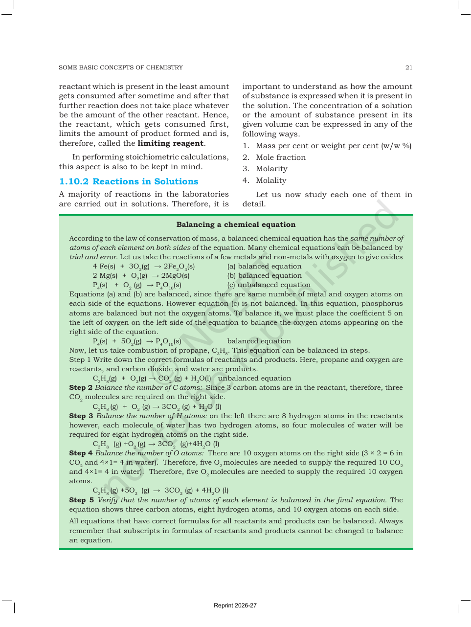 Page 21 of Some Basic Concepts of Chemistry
