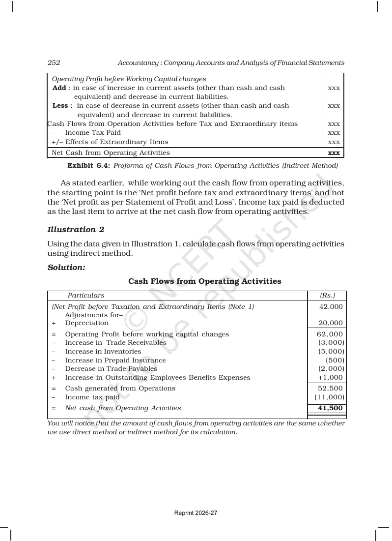 Page 12 of Cash Flow Statement
