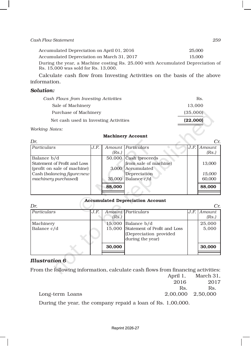 Page 19 of Cash Flow Statement