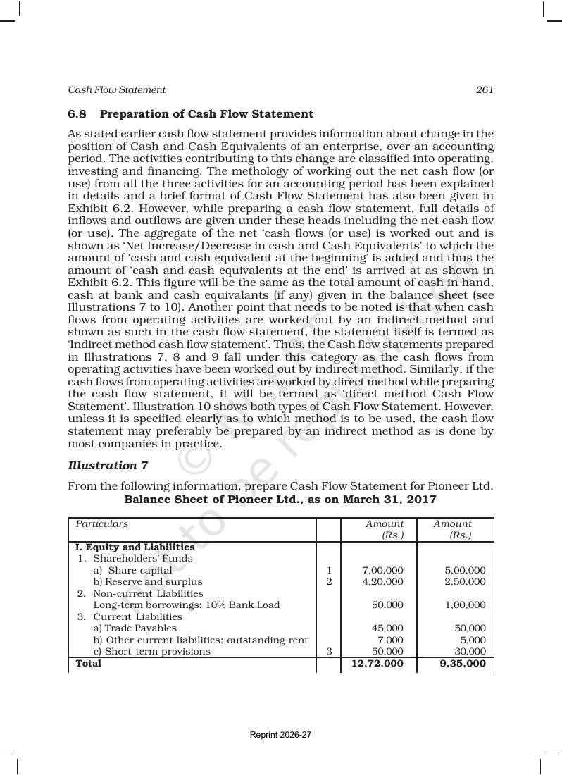 Page 21 of Cash Flow Statement