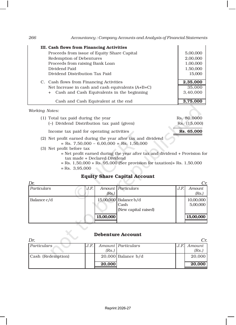 Page 26 of Cash Flow Statement