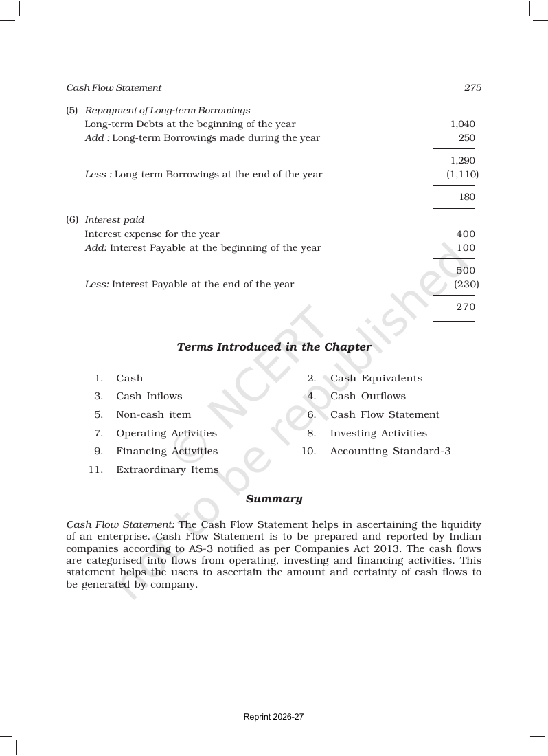 Page 35 of Cash Flow Statement