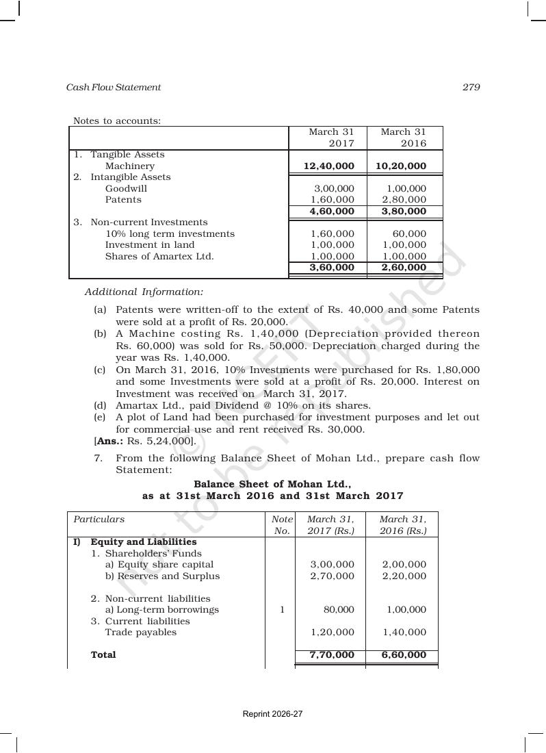 Page 39 of Cash Flow Statement