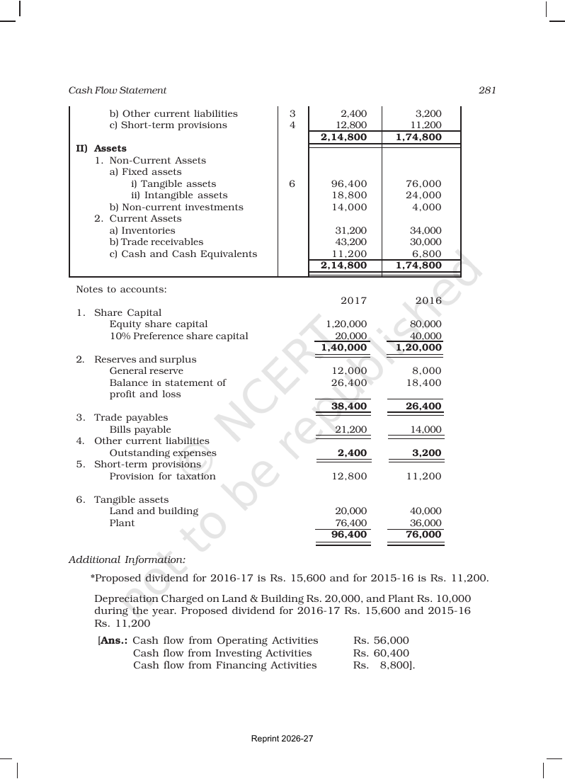 Page 41 of Cash Flow Statement