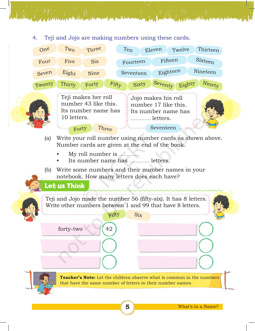 Page 5 of What's in a Name?