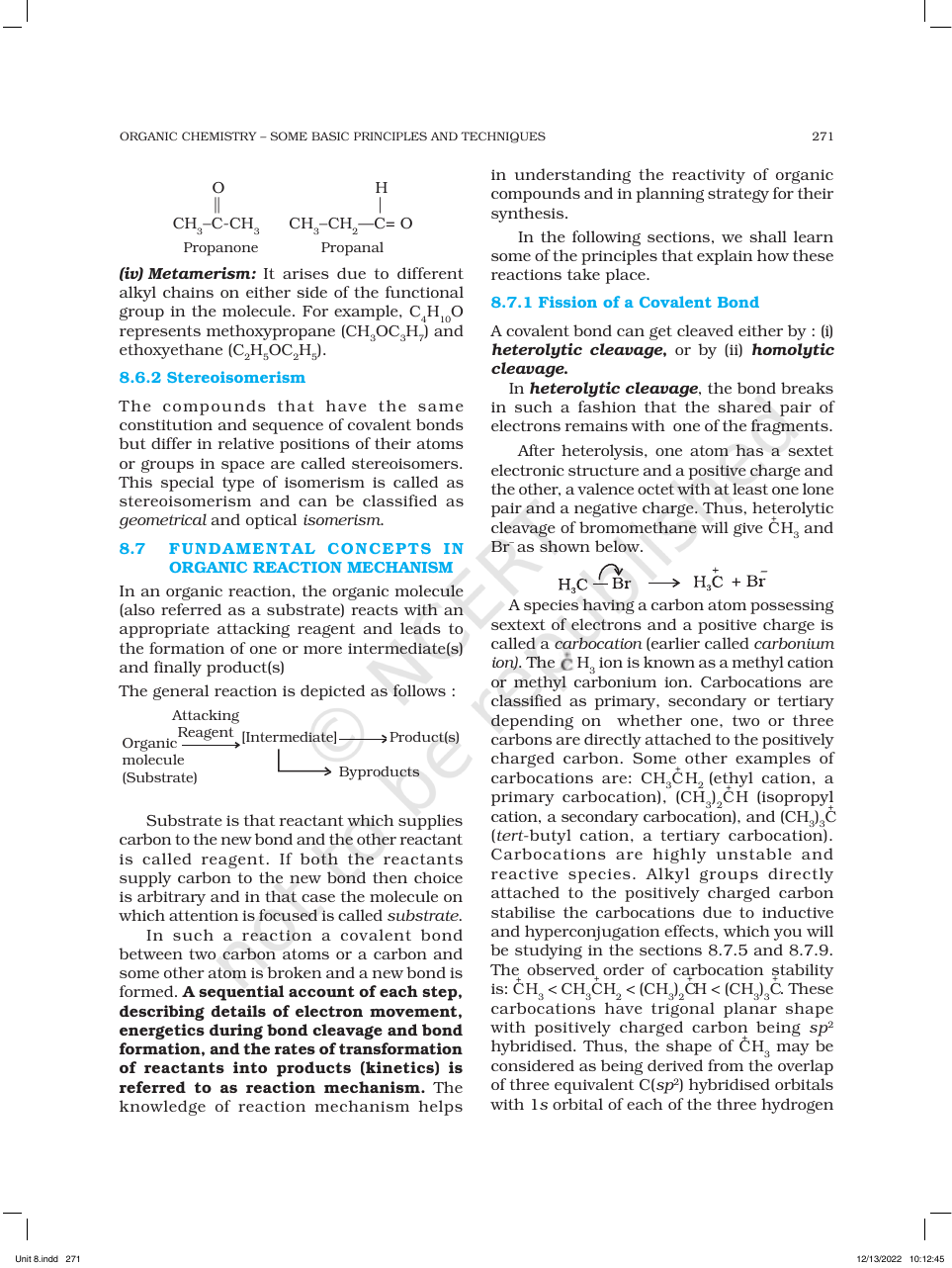 Page 16 of Organic Chemistry — Some Basic Principles and Techniques
