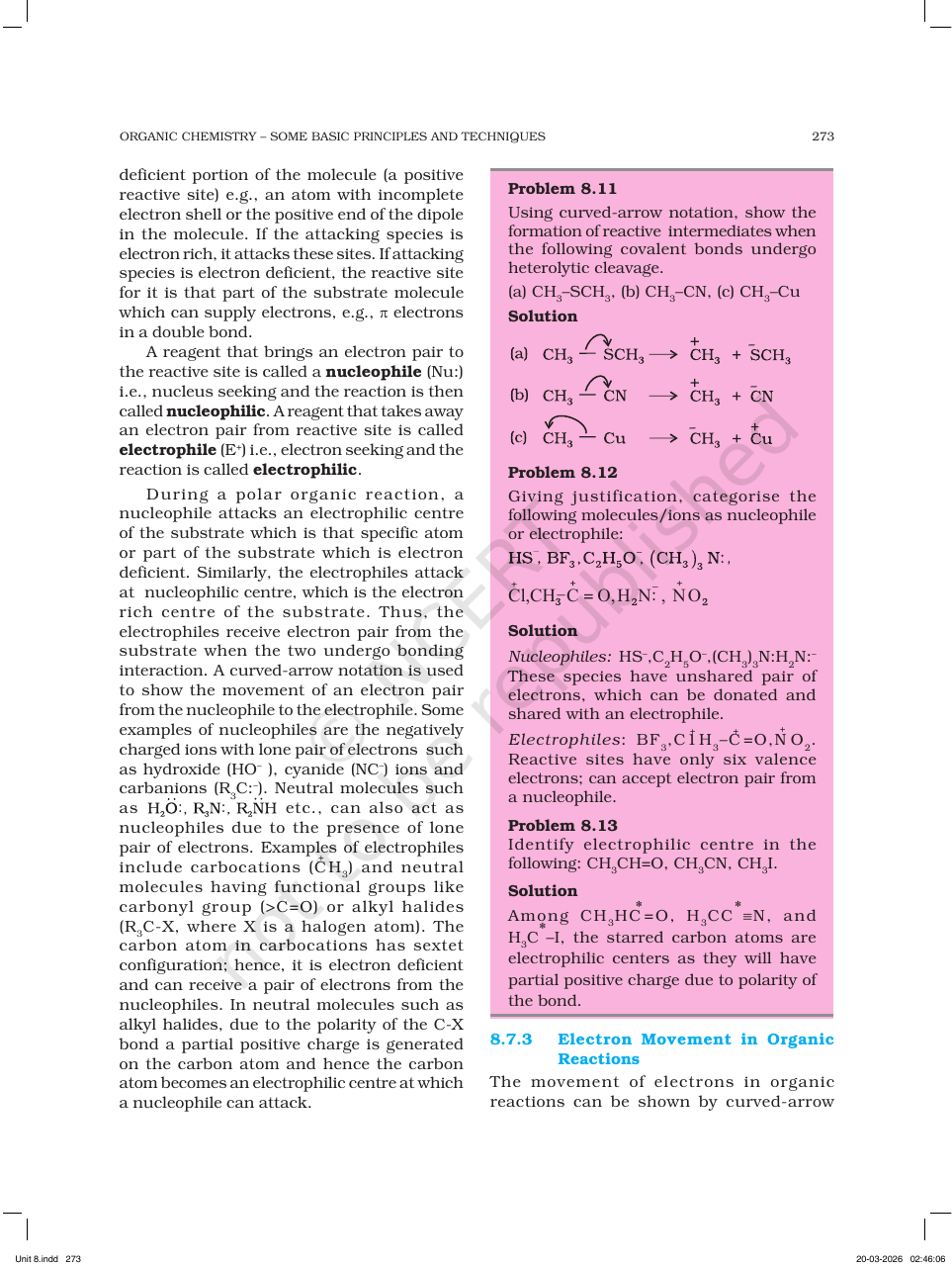 Page 18 of Organic Chemistry — Some Basic Principles and Techniques